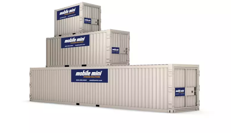 storage containers stacked 